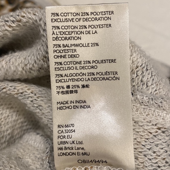 Free People Leopard Print Terry Sweatshirt - Picture 15 of 16